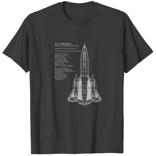 Discover SR71 Blackbird - Sr71 Sr 71 - T-Shirt