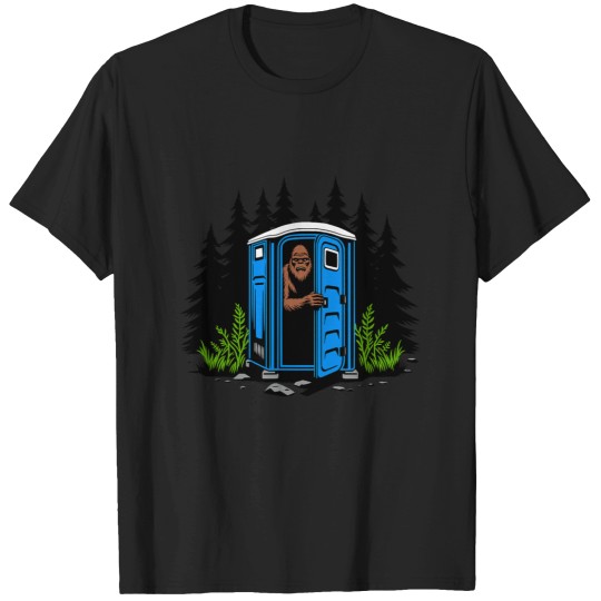 Discover Peeking Out Of A Porta Potty In The T-Shirts