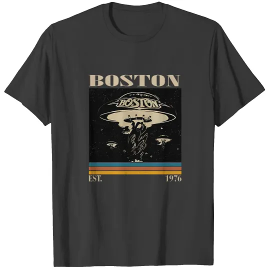 Discover Boston Rock Band T-Shirt