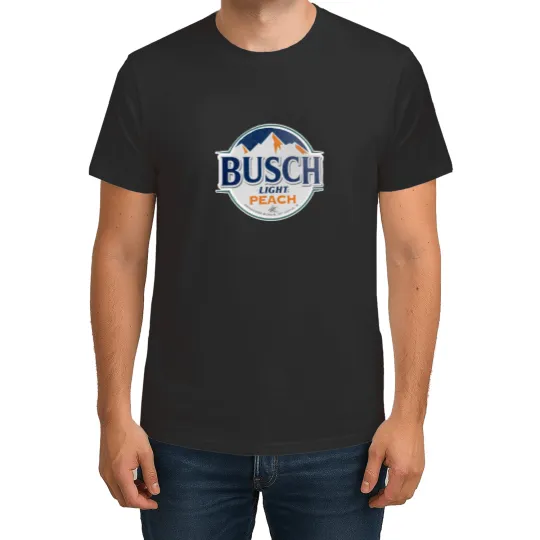 Discover Busch Peach Flavor Light T Shirts