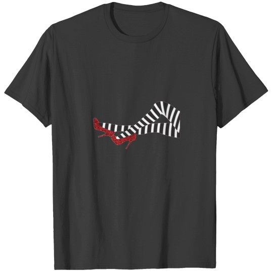 Discover Wicked Witch Legs Sticker T-Shirts