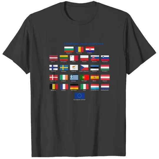 Discover EU Flags - European Union Flags T Shirts