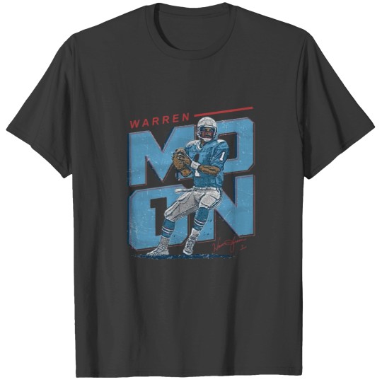 Discover Discover Cool Warren Moon Shirt  Houston Throwbacks  Men's Cotton   Warren Moon Initials L T-Shirts
