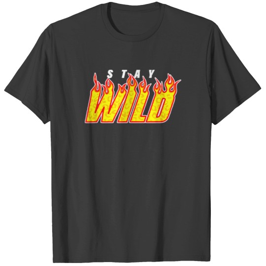 Discover Stay Wild Merch Ben Azelart Red  T Shirts