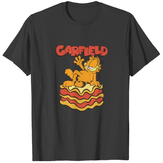 Discover Garfield Lasagna Slice Garfield Pose T-Shirts