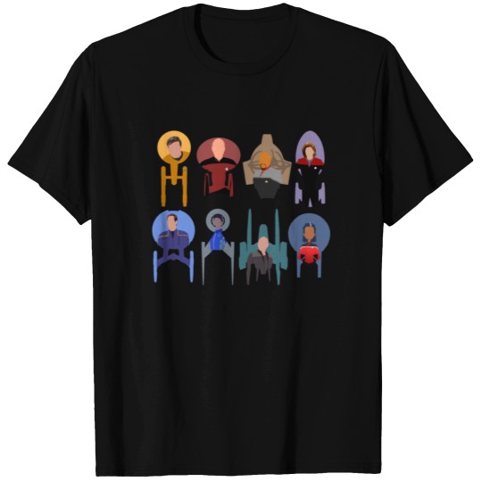 Discover Trek ships & captains 2020 T-shirt
