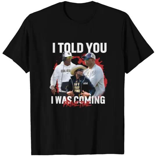 Discover CoachPrime Colorado Football Deion Sanders T-Shirts
