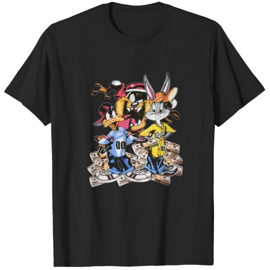 Discover Vtg Y2k Looney Toons Swap Meet Bootleg Jewels Cartoon T-shirt