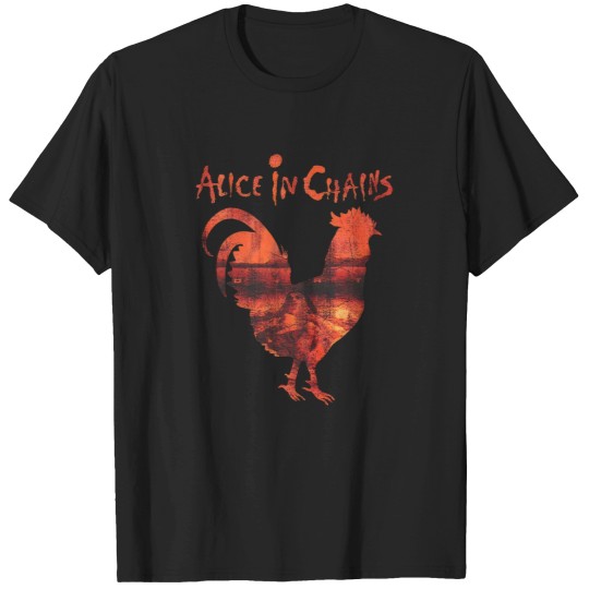 Discover Alice inChains Rooster Dirt Layne Staley Rock T Shirts