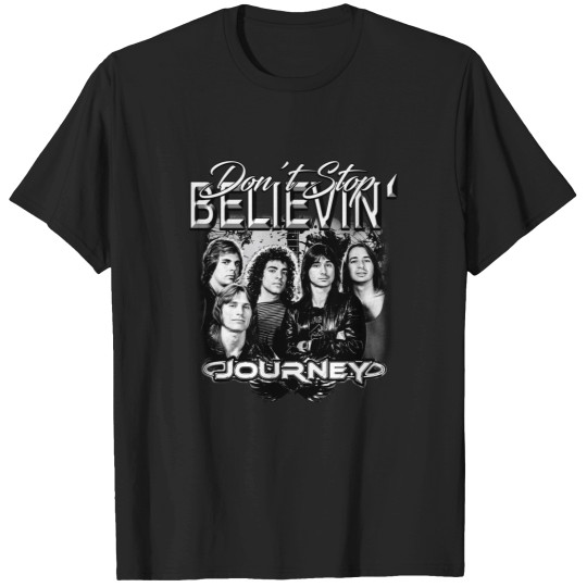 Discover Journey Rock Band 90s Shirt, Bootleg Music Don't Stop Believin' Vintage