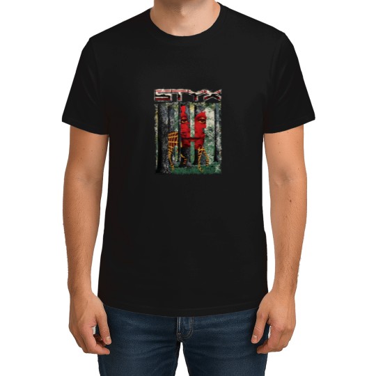 Discover Styx Women's T-shirt, Grand Illusion Album Cover Shirt
