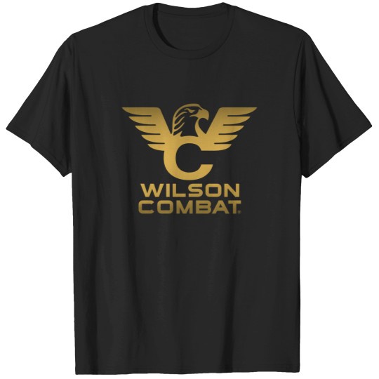 Discover wilson combat golden logo T-Shirts