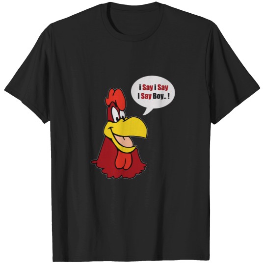 Discover Foghorn Leghorn Black T Shirts T Shirts