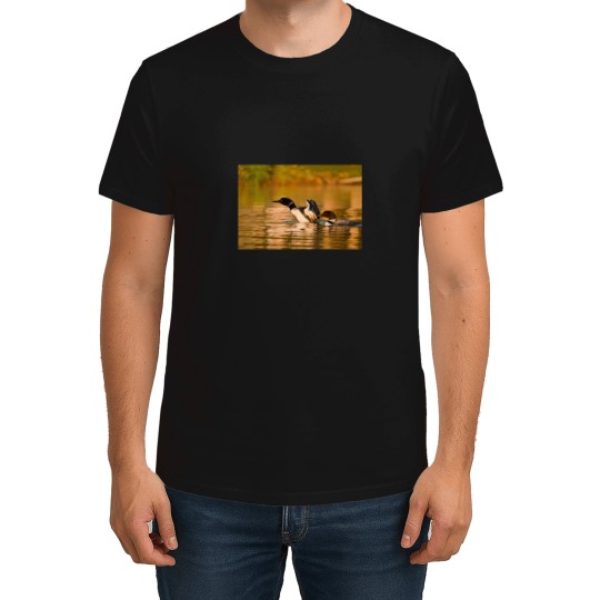 Discover Closeup Common Loon T-Shirts