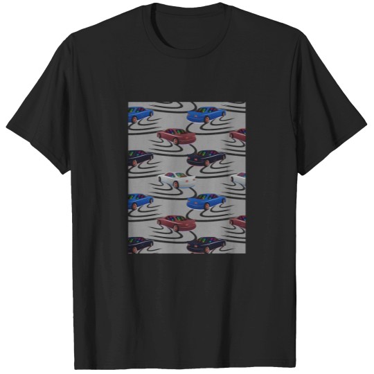 Discover Drifting R33 Car in Drift Pattern Factory Colors Graphic T-Shirts