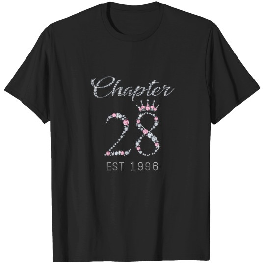 Discover Chapter 28 EST 1996 28Th Birthday Tee Gift For W T-Shirts