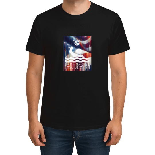 Discover Waterpolo American Flag 2024 T-Shirts
