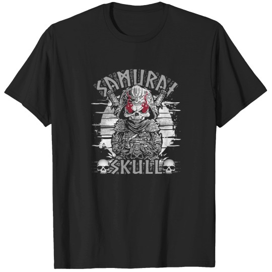 Discover Spirit Of The Samurai Skull   Funny Quotes T-Shirts