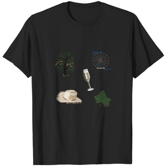 Discover evermore with lyrics T-Shirts