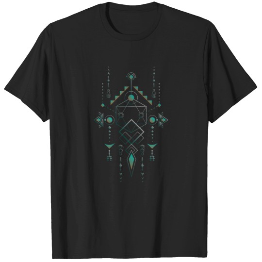 Discover Mystical Totem   Sacred Geometry T-Shirts