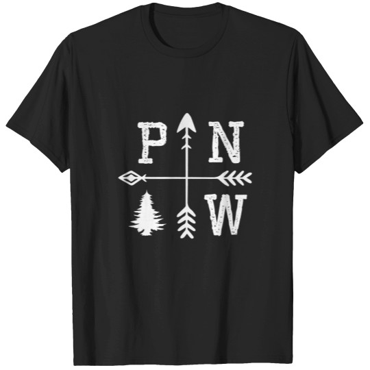 Discover Pacific Northwest White T-Shirts