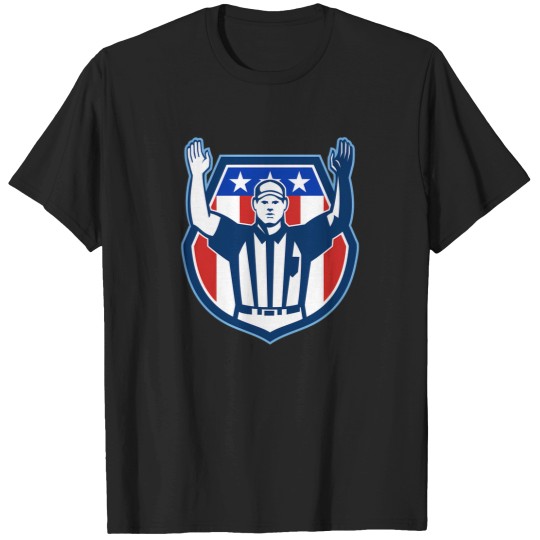 Discover American Football  Referee Touchdown 3 T-Shirts