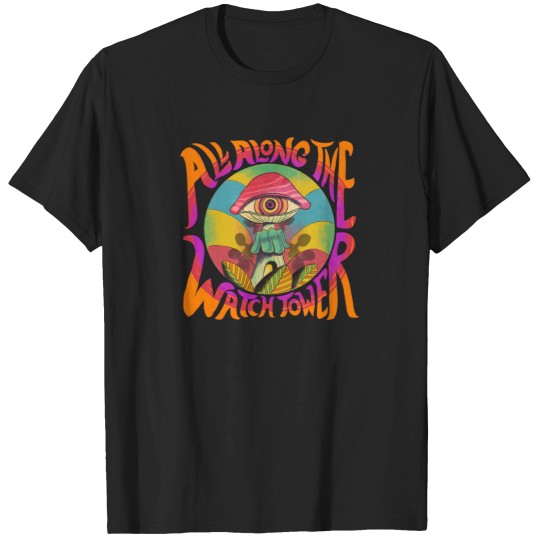 Discover All Along The Watch Tower 1 T-Shirts