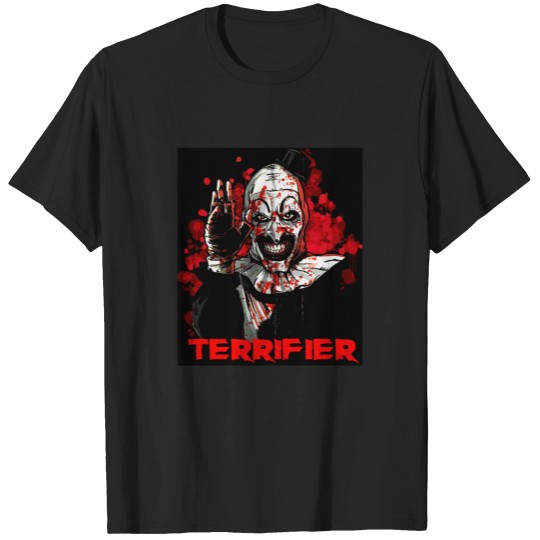 Discover Great Model Terrifier Movie Horror Art The Clown Awesome For Movie Fan T-Shirts