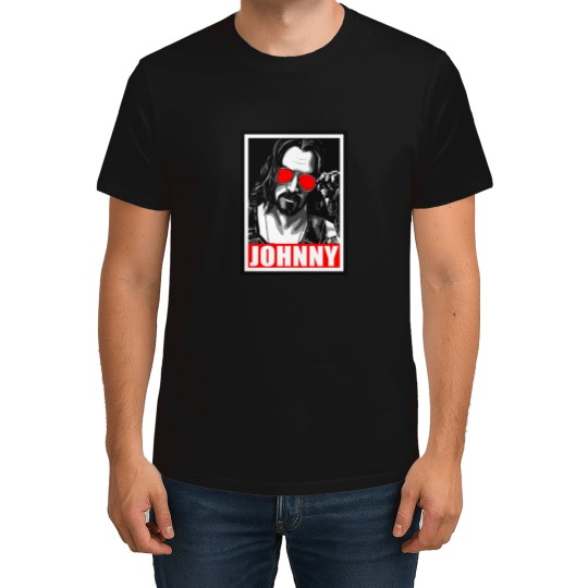 Discover Rockerboy Johnny Silverhand T-Shirts