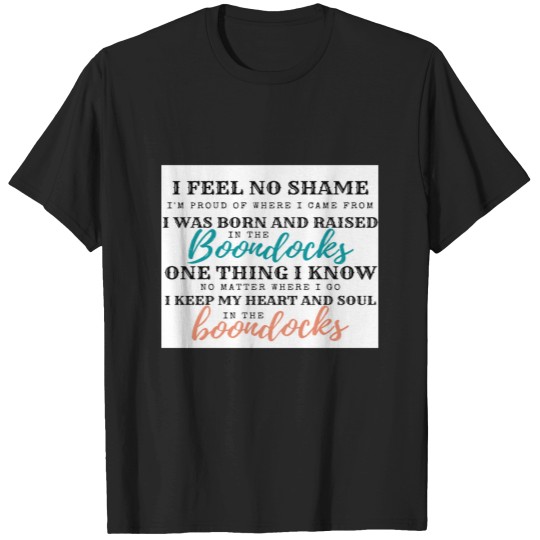 Discover boondocks Lady A lyric T-Shirts