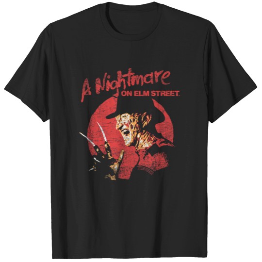 Discover Nightmare on Elm Street Freddy Circle T-Shirts