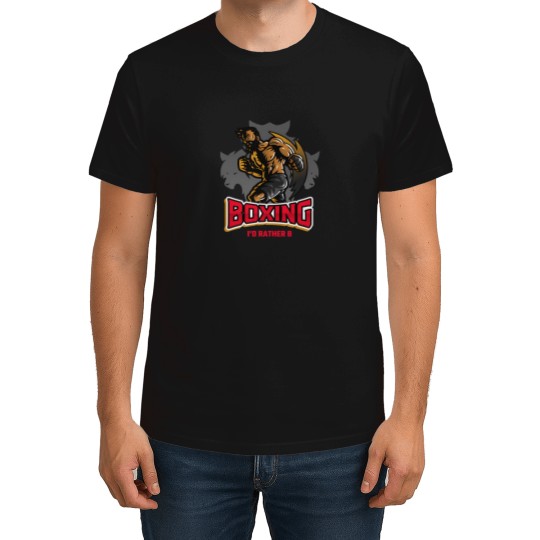 Discover ID Rather Be Boxing 12 T-Shirts
