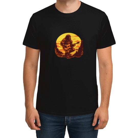 Discover Sasquatch Big Footss Rock Music Lover T-Shirts