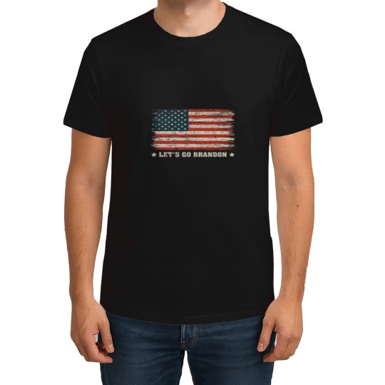 Discover Lets Go Brandon American Flag Vintagess T-Shirts