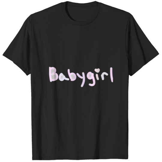 Discover Pastel Babygirl Text Fitted T-Shirts