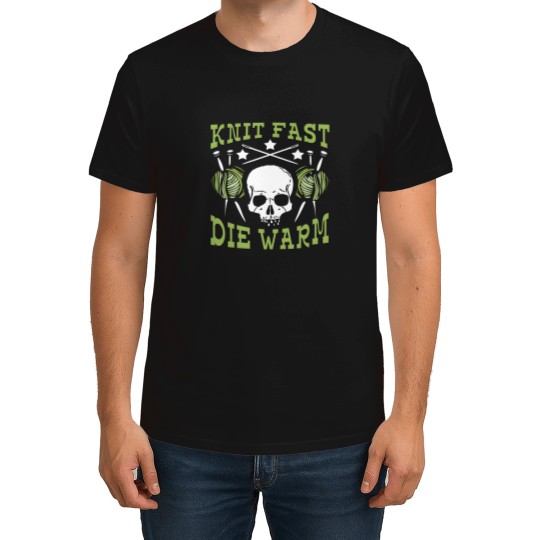 Discover Knit Fast Die Warm Novelty Design Fitted Scoop T-Shirts