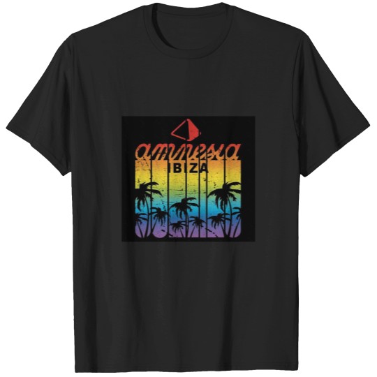 Discover Amnesia IBIZA Club MODEL Vintagess palm trees Legend Club by La French Touch T-Shirts