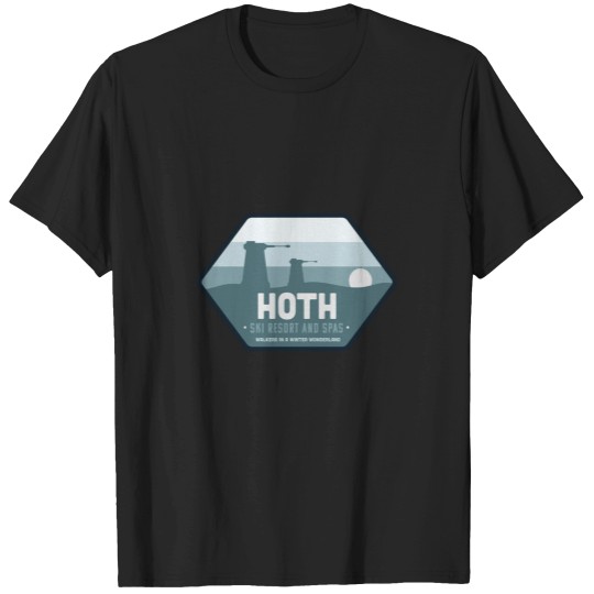 Discover Hoth SkiN Resort - Walkers In A Winter Wonderland T-Shirts