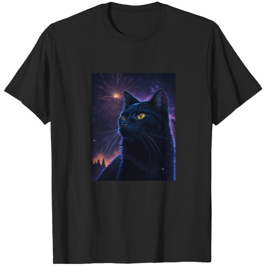Discover black catss Fireworks T-Shirts