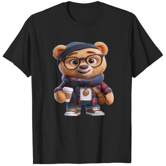 Discover Hipster Teddy Bear T-Shirts