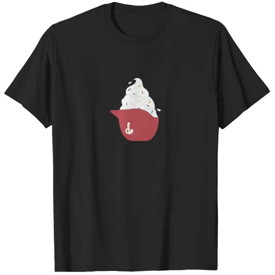 Discover Ice Cream Helmet T Shirts
