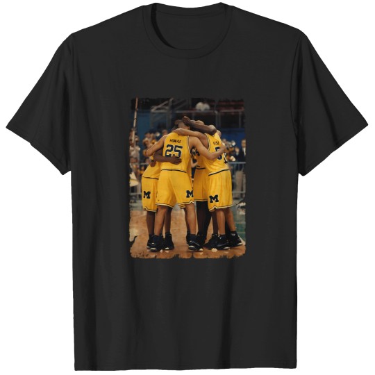 Discover Vintage Fab Five Teams Basketball T-Shirts