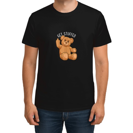 Discover Get Stuffed Angry Teddy Bear Stuffed Bear Hipste T-Shirts