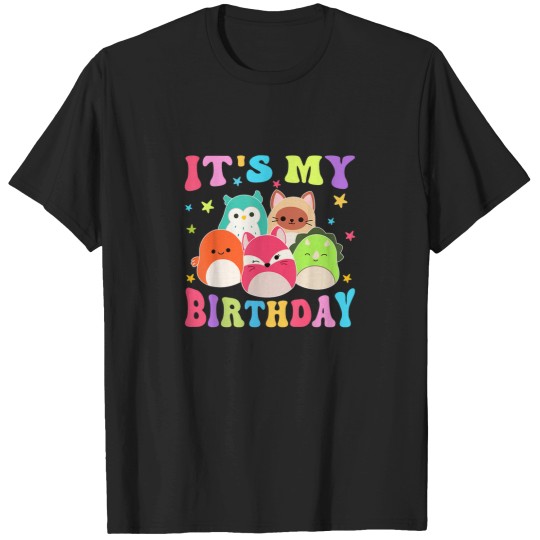Discover Birthday Squish Squad Great Gifts Cute for Kids T-Shirts