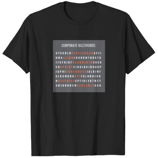 Discover Corporate Humor Corporate Buzzwords T-Shirts