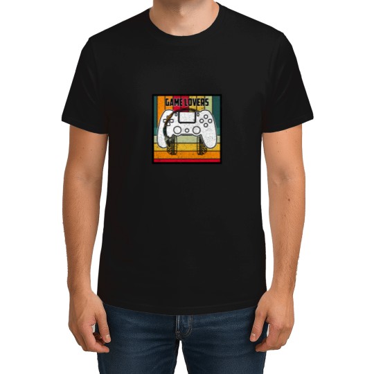 Discover game lovers joystick headset T-Shirts