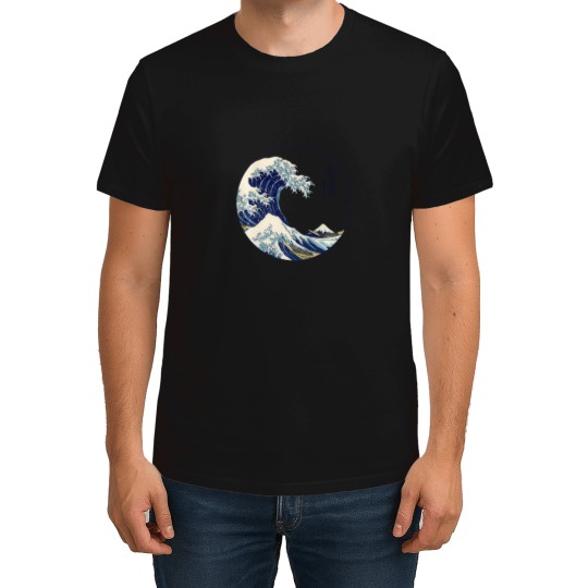 Discover The Great Wave Off Kanagawa By Hokusai T-Shirts