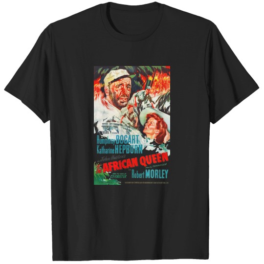 Discover The African Queen UK Movie Poster TShirt T-Shirts