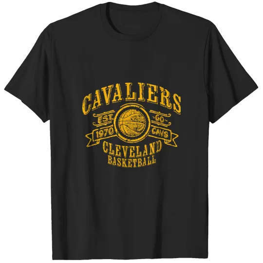 Discover Cavaliers Vintage Basketball T-Shirts