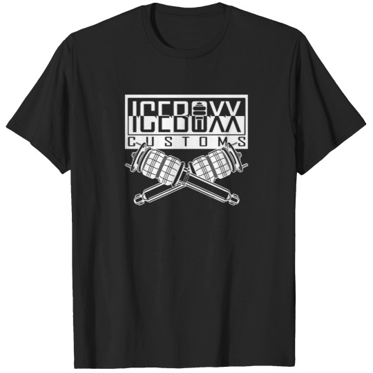Discover Ibc Airbag V1 White Text T-Shirts